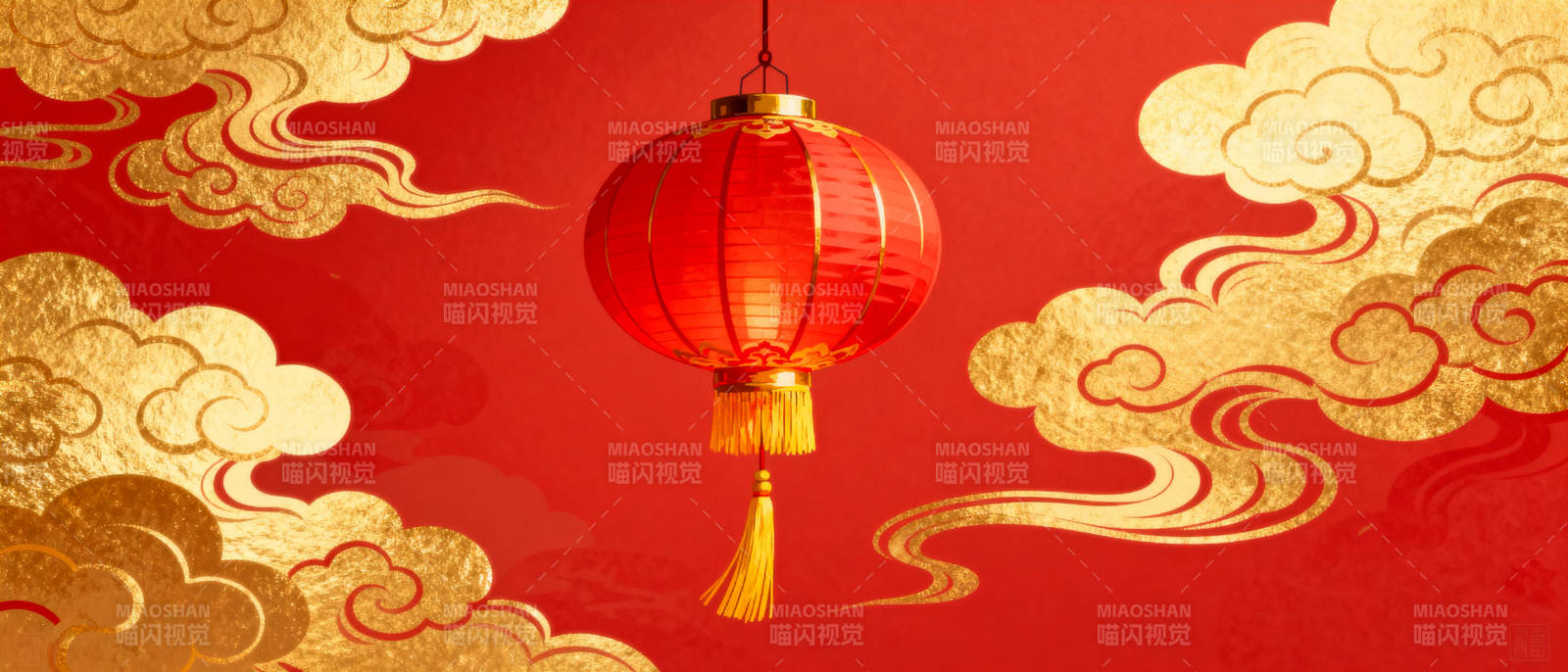 红灯映云祥图片