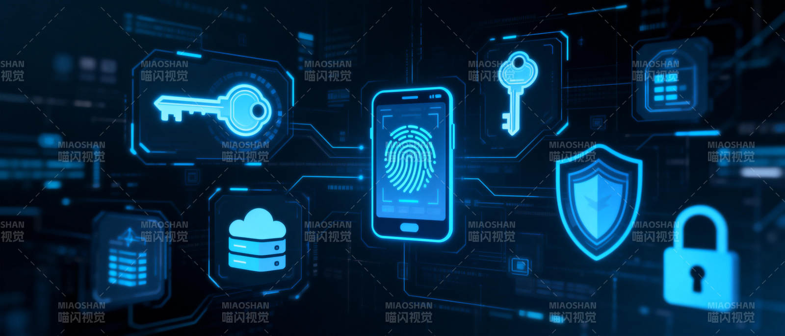 数字安全防护图片