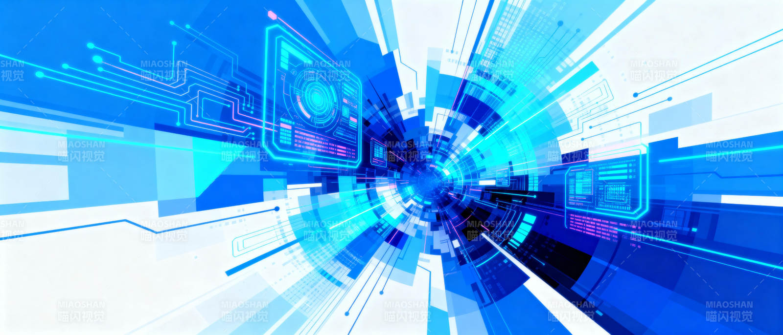 科技未来隧道图片