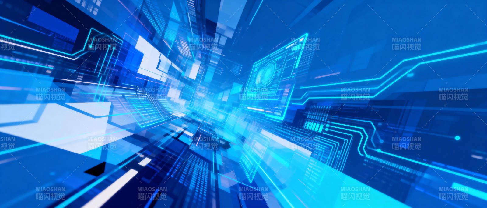 未来科技走廊图片