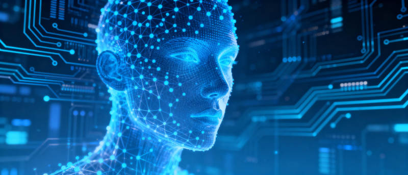 科技人像未来感图片