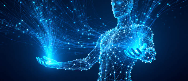 数字人连接未来图片