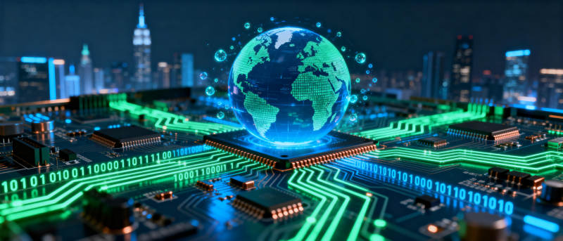 数字地球互联未来图片