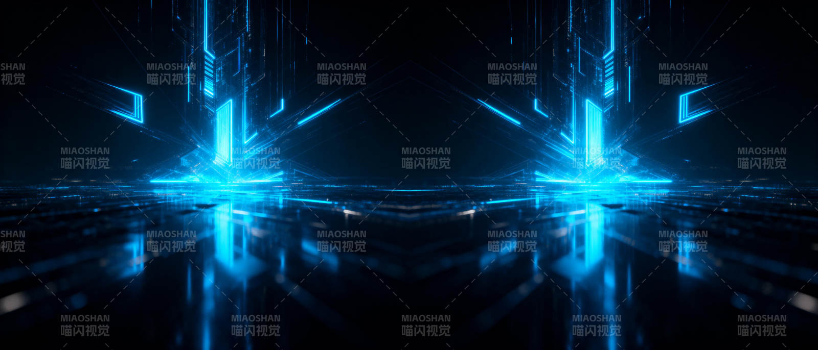 未来科技走廊图片