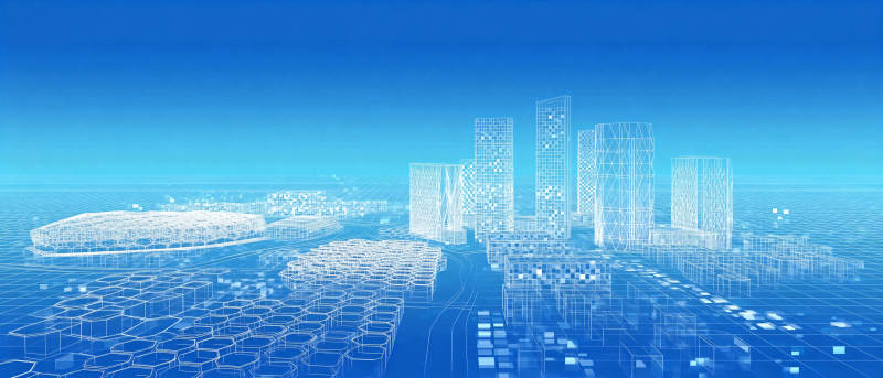 未来城市全景图图片