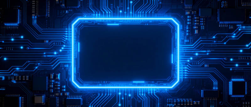 科技电路蓝光框图片