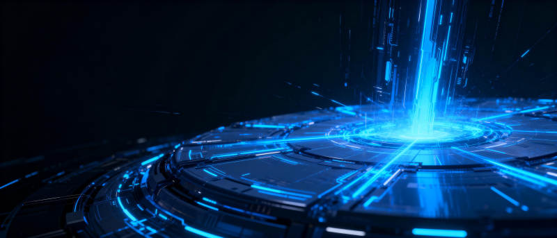 未来科技光圈图片