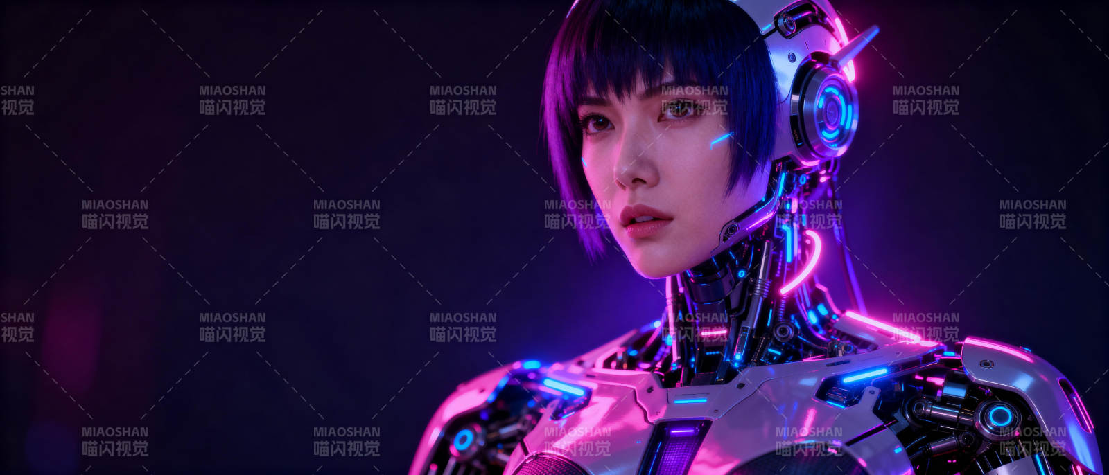 赛博少女觉醒图片