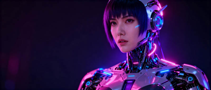 赛博少女觉醒图片