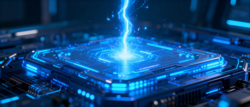 科技之光 电能跃动图片