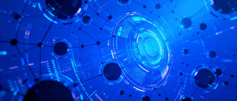 未来科技蓝光图图片