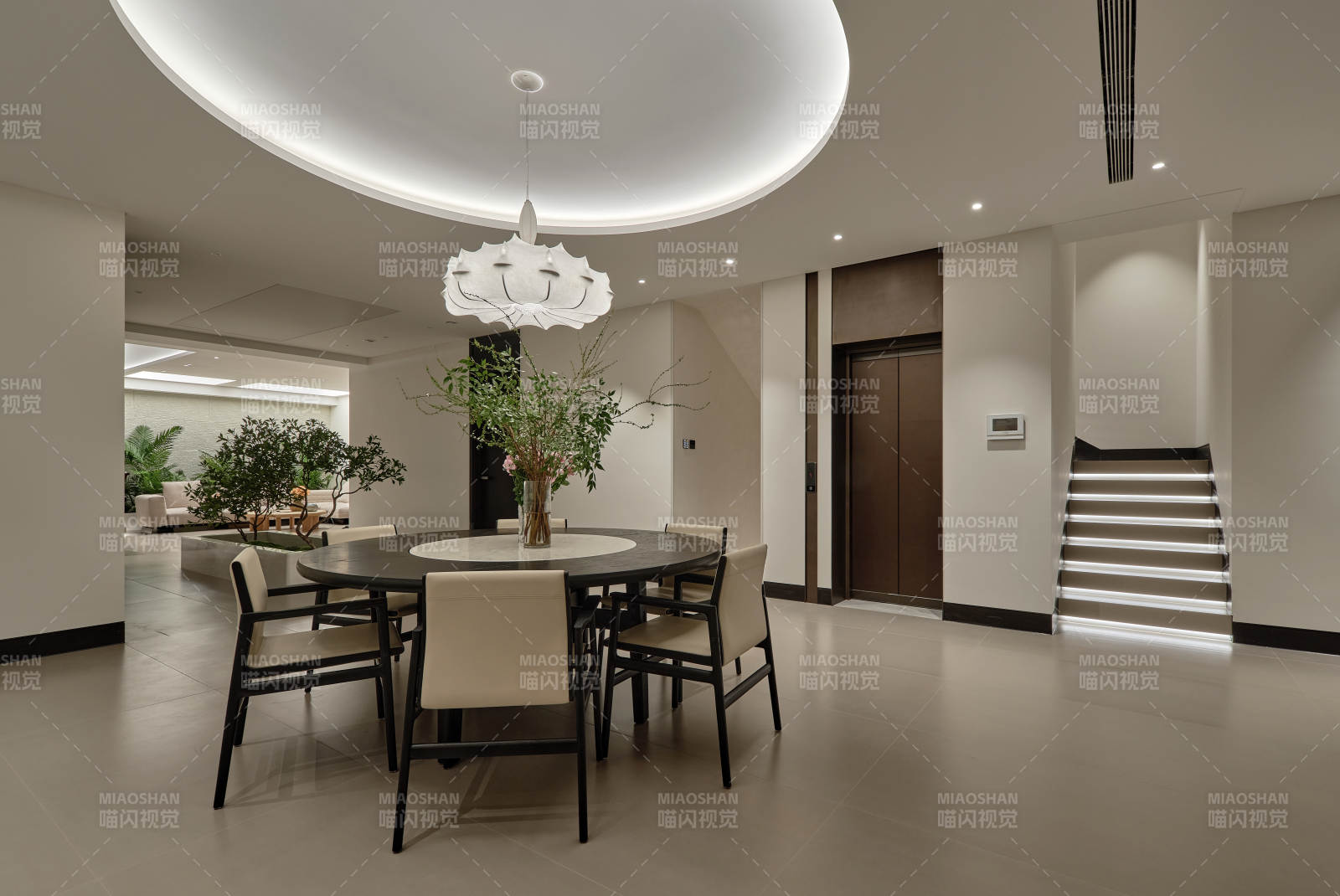 现代简约餐厅设计图片