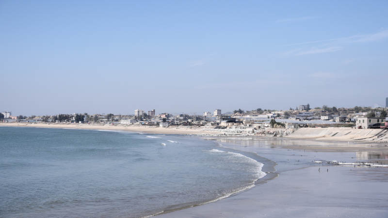 白塘海滨城市风光图片