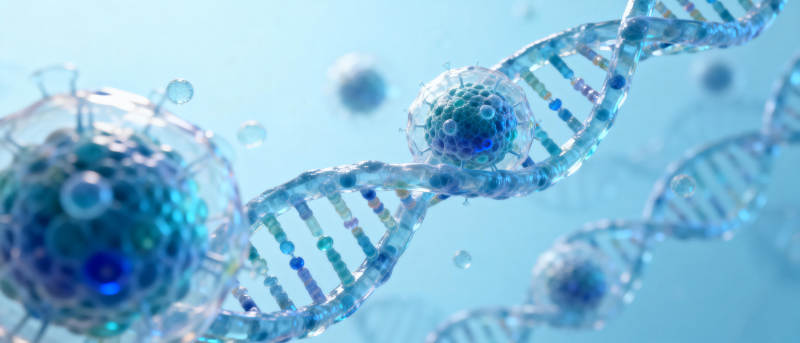 DNA双螺旋结构图片