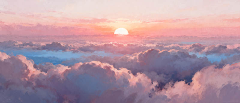 云海日出图片