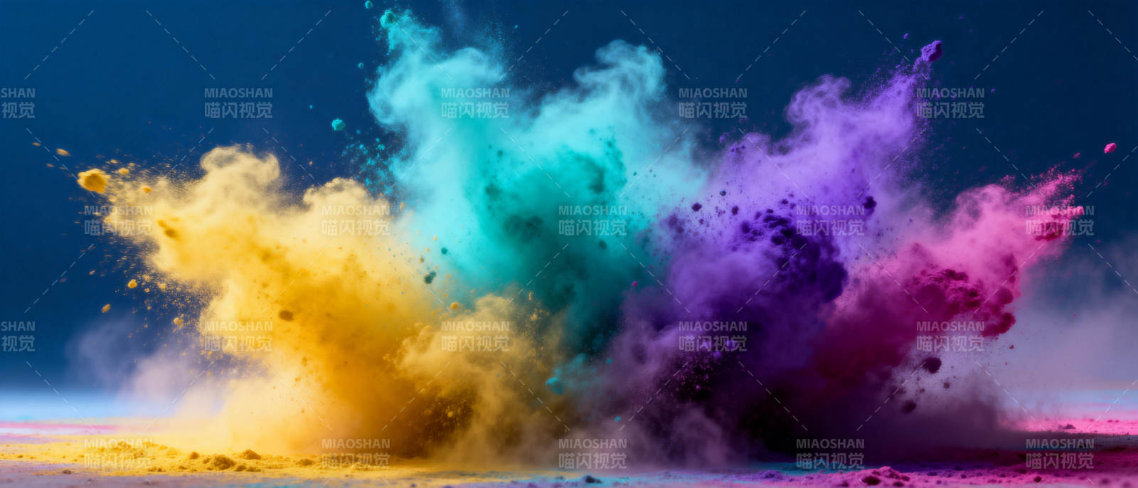 色彩爆炸瞬间图片