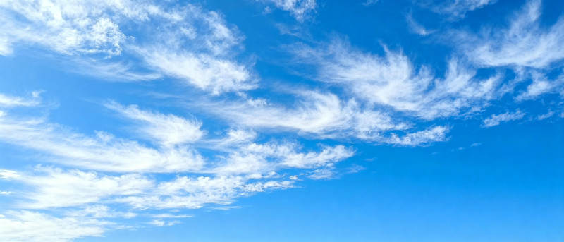 蓝天白云美景图片