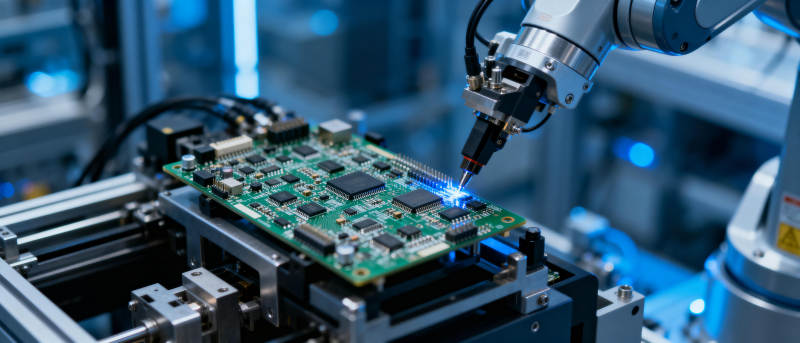 智能焊接电路板图片