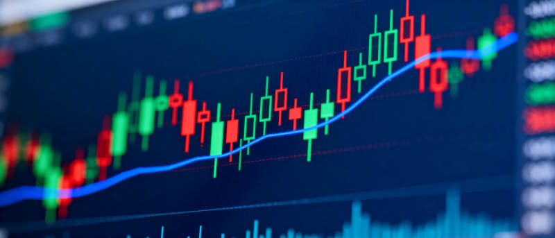 股市行情图图片