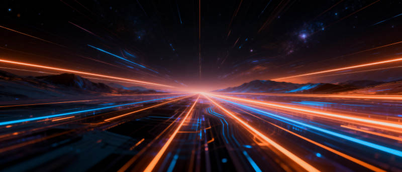 光速穿梭宇宙图片