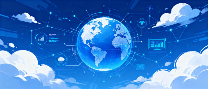 全球网络连接图片