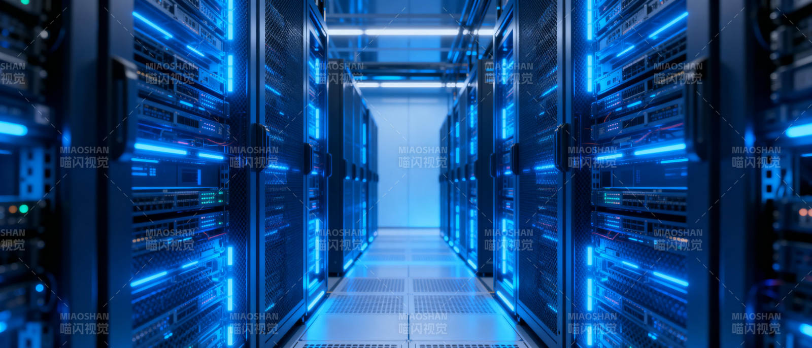 数据中心走廊图片