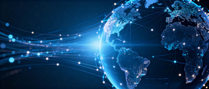 全球网络连接图片