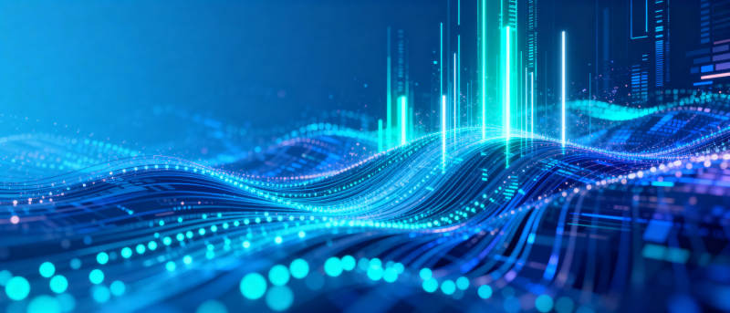 数字波浪未来科技图片