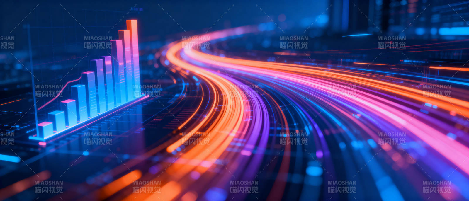 数据流速增长图图片