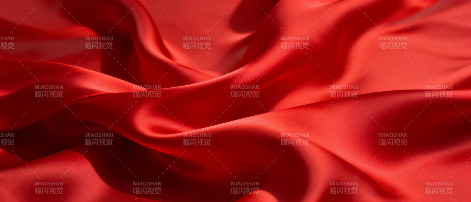 红色丝绸纹理图片