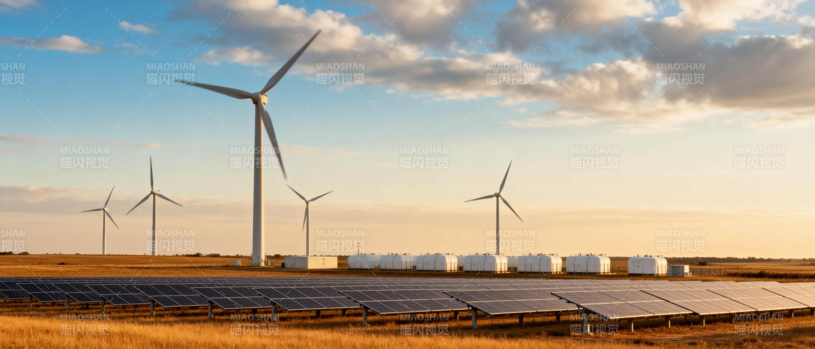风光互补发电站图片