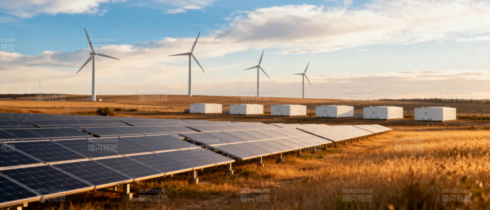 风光互补电站图片