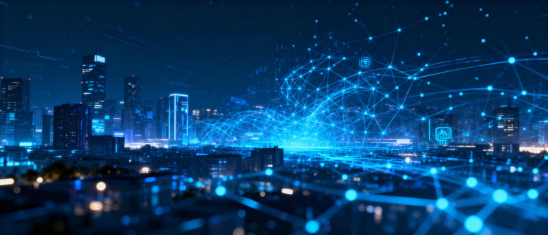 智慧城市互联未来图片