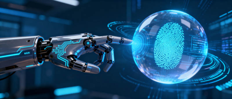 智能识别未来科技图片