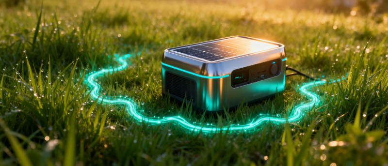 太阳能充电宝图片