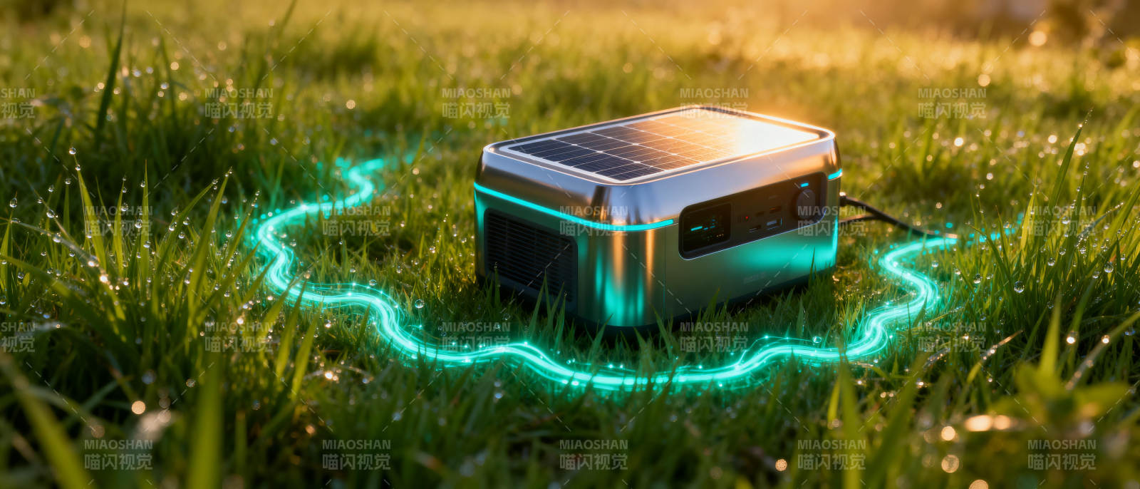 太阳能充电宝图片