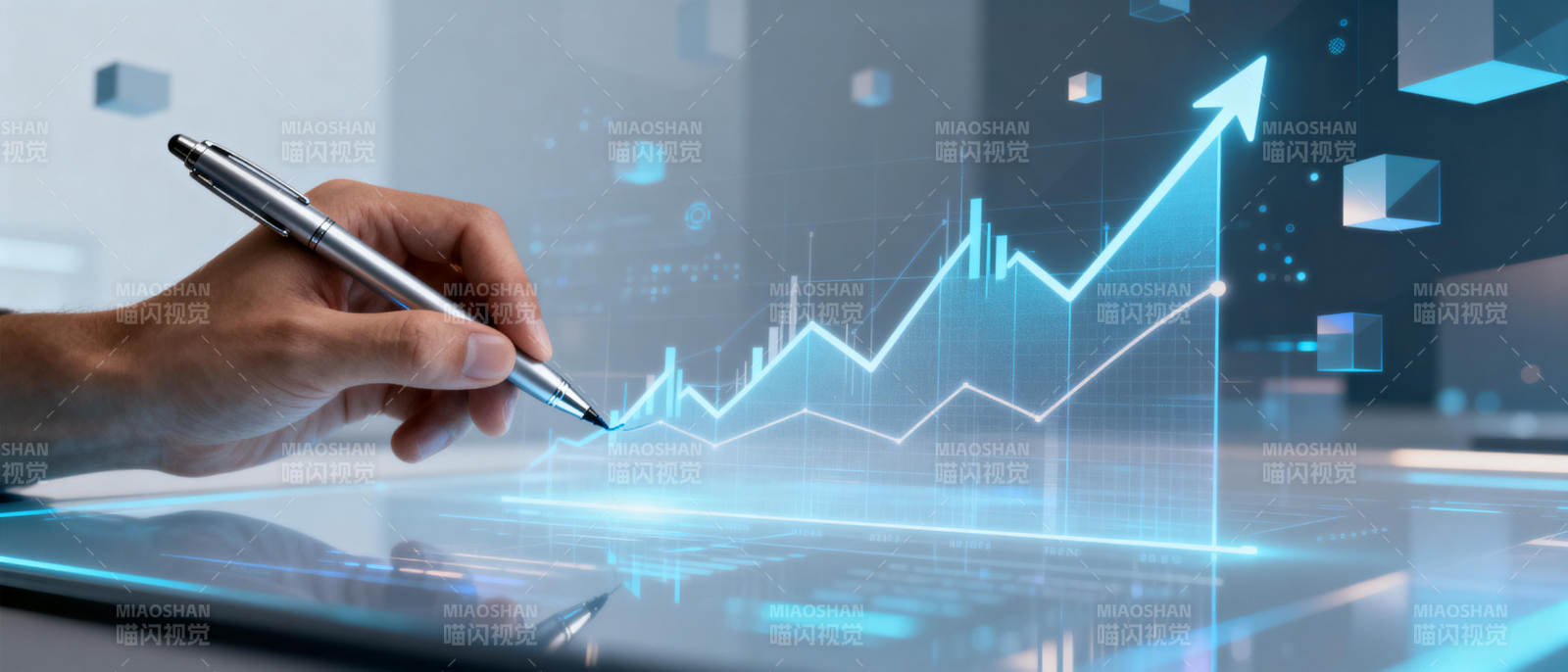 数据增长趋势分析图片