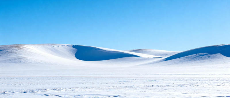 雪原风光图片
