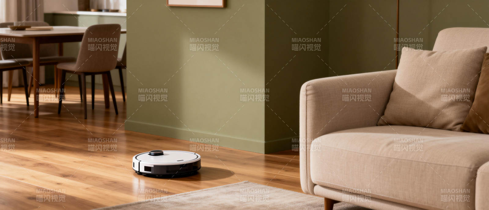 智能扫地机器人图片