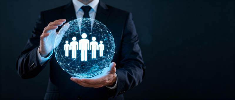 数字人联网未来图片