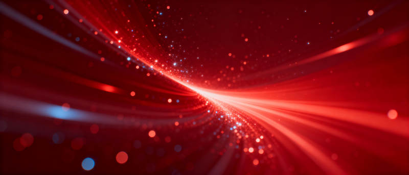 红色光流轨迹图片