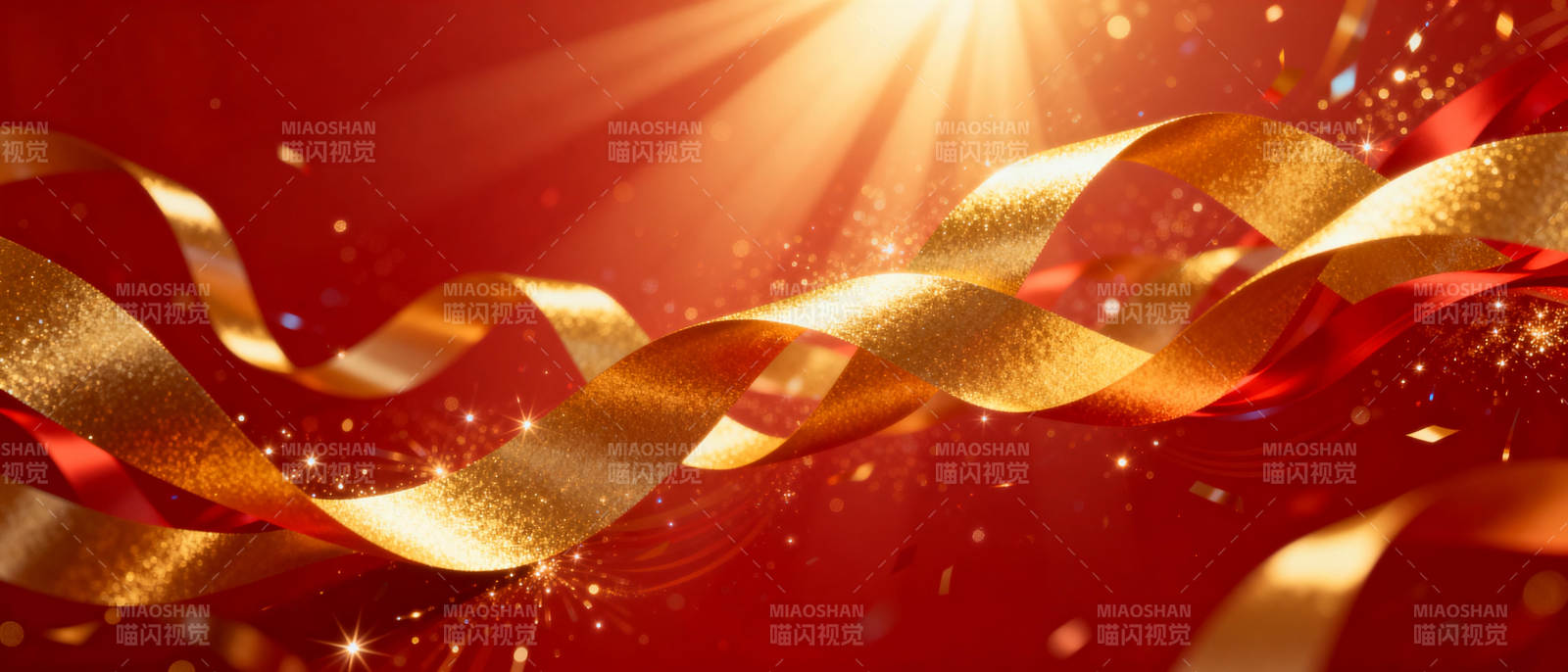 金丝闪耀红光图片