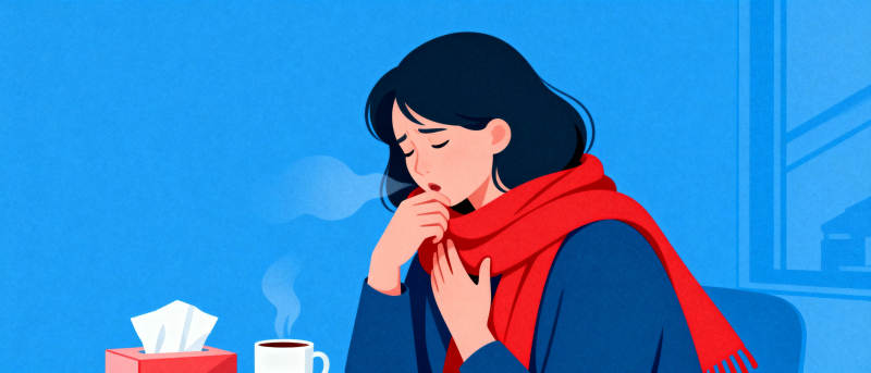 感冒咳嗽 多喝热水图片