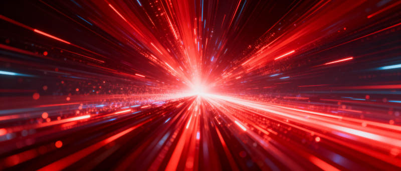 红色光速穿越图片