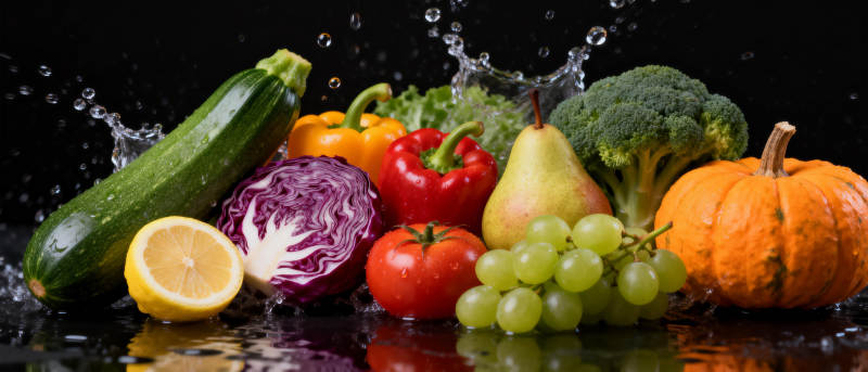 新鲜蔬果盛宴图片