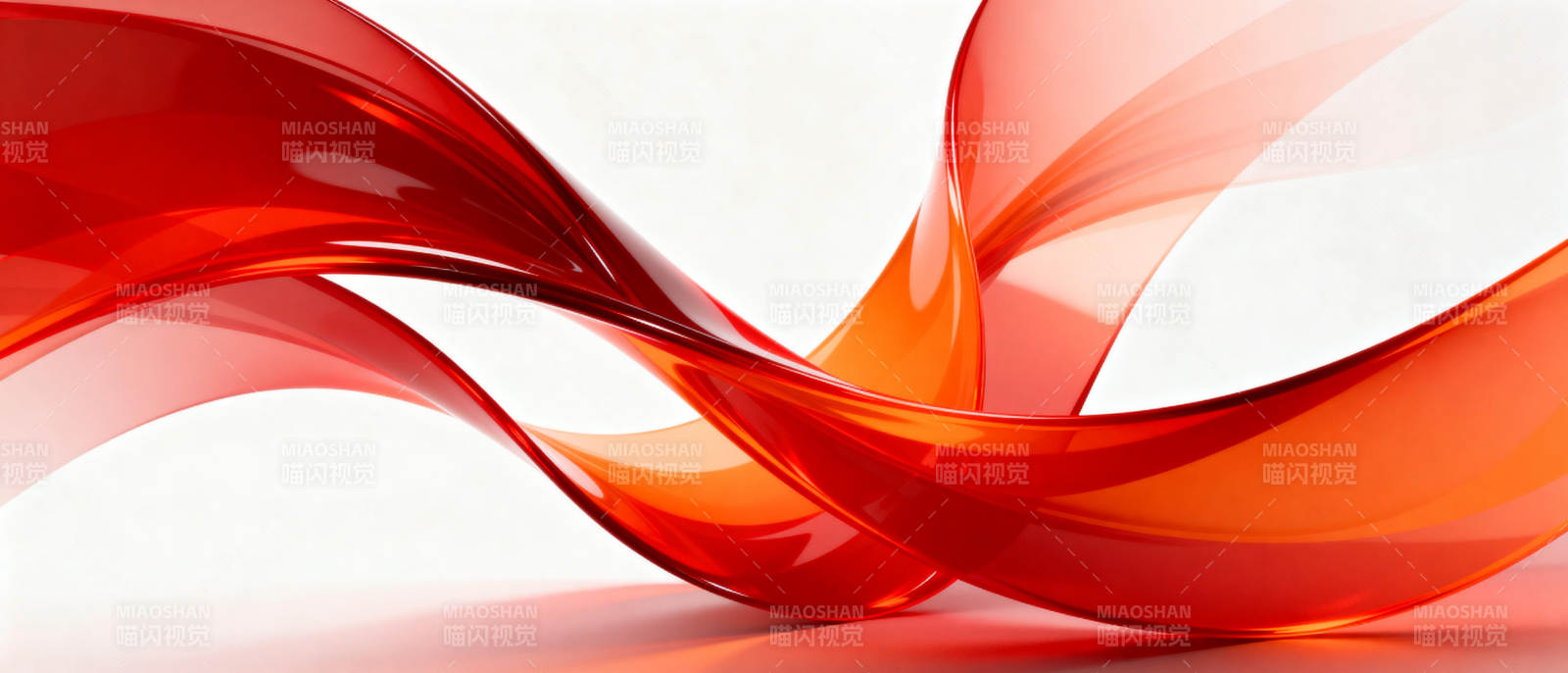 流动的红色艺术图片