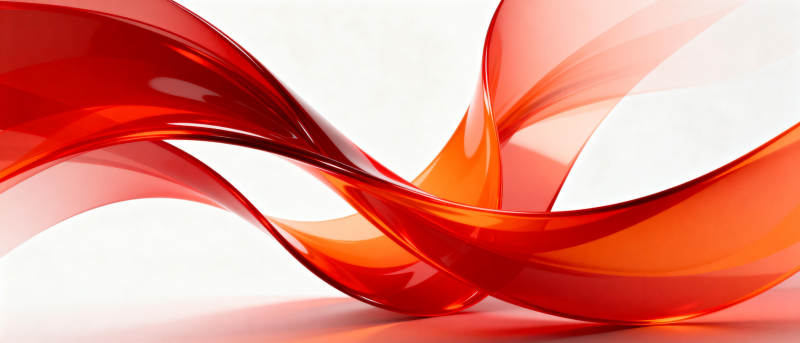 流动的红色艺术图片