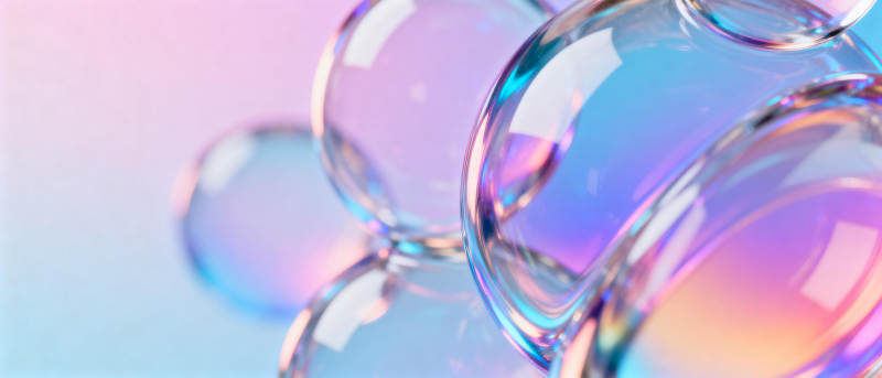 梦幻泡泡光影图片