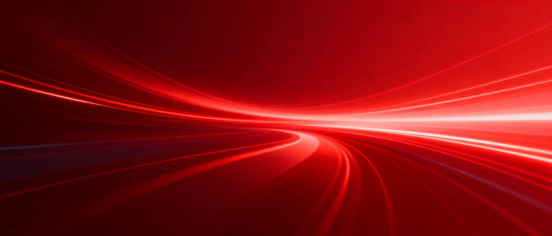 红色光轨流动图片