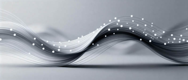 流动的光影线条图片